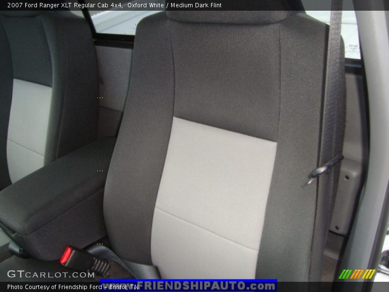 Oxford White / Medium Dark Flint 2007 Ford Ranger XLT Regular Cab 4x4