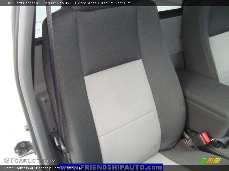 Oxford White / Medium Dark Flint 2007 Ford Ranger XLT Regular Cab 4x4