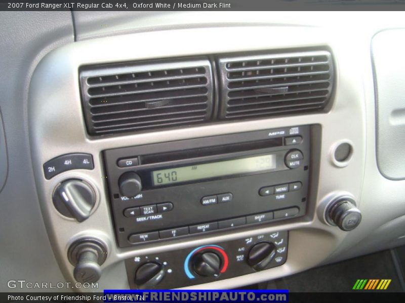 Oxford White / Medium Dark Flint 2007 Ford Ranger XLT Regular Cab 4x4