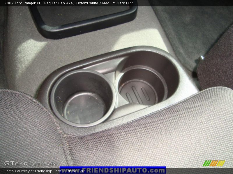 Oxford White / Medium Dark Flint 2007 Ford Ranger XLT Regular Cab 4x4