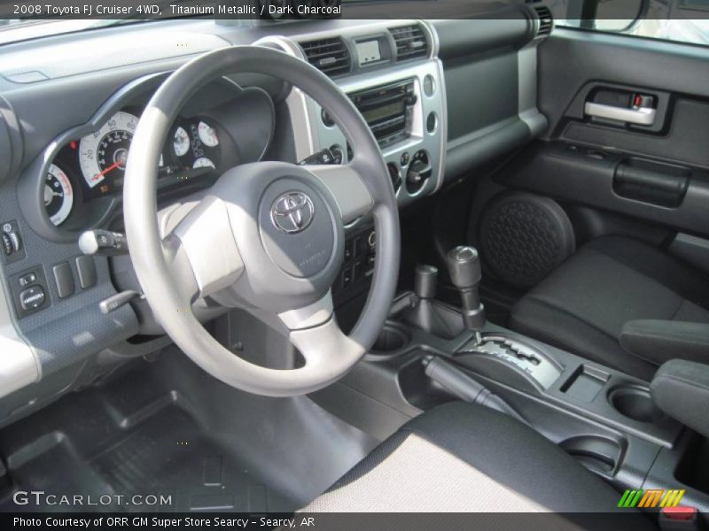 Titanium Metallic / Dark Charcoal 2008 Toyota FJ Cruiser 4WD