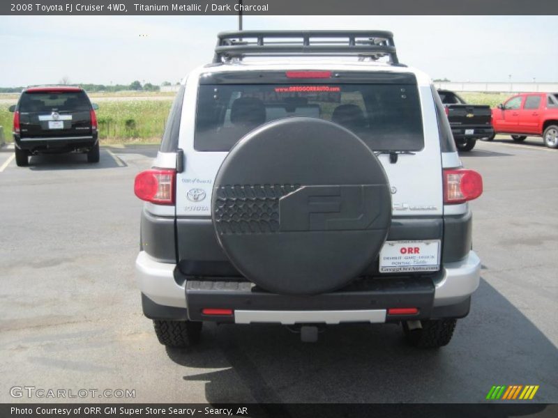 Titanium Metallic / Dark Charcoal 2008 Toyota FJ Cruiser 4WD