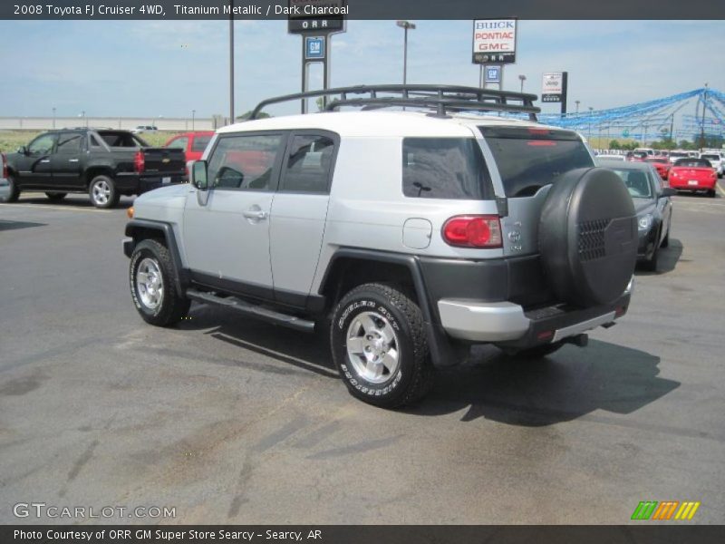 Titanium Metallic / Dark Charcoal 2008 Toyota FJ Cruiser 4WD