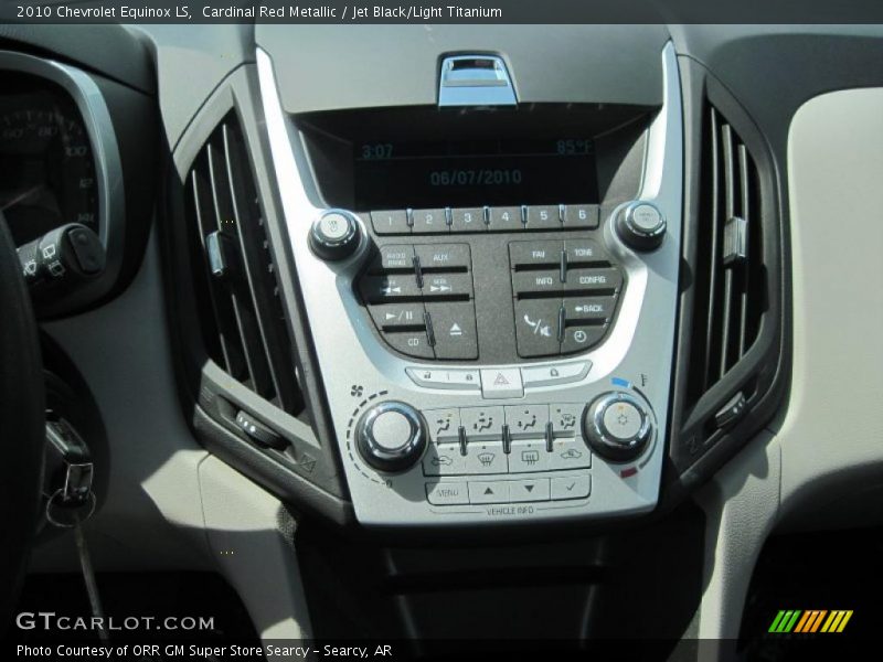 Cardinal Red Metallic / Jet Black/Light Titanium 2010 Chevrolet Equinox LS