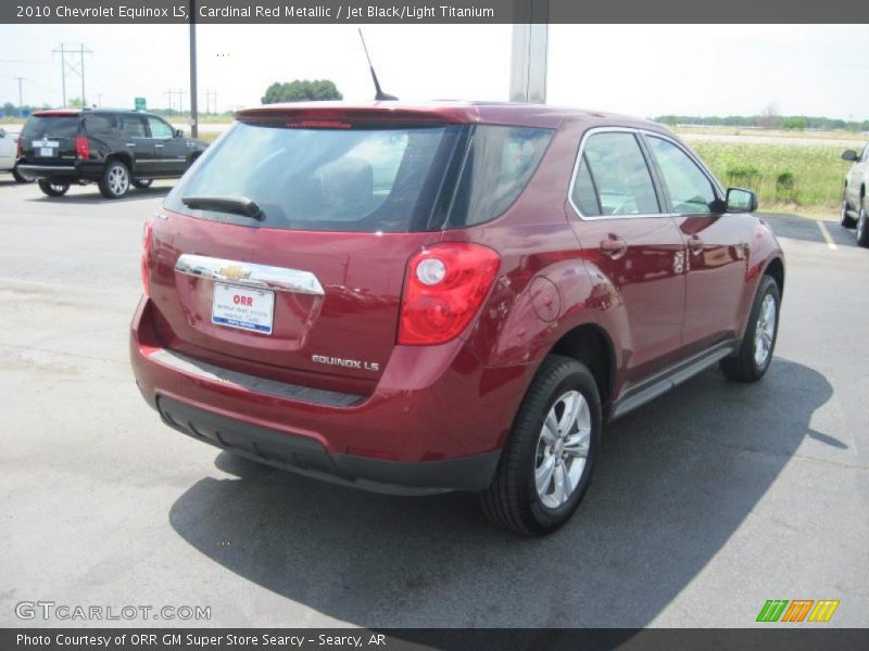 Cardinal Red Metallic / Jet Black/Light Titanium 2010 Chevrolet Equinox LS