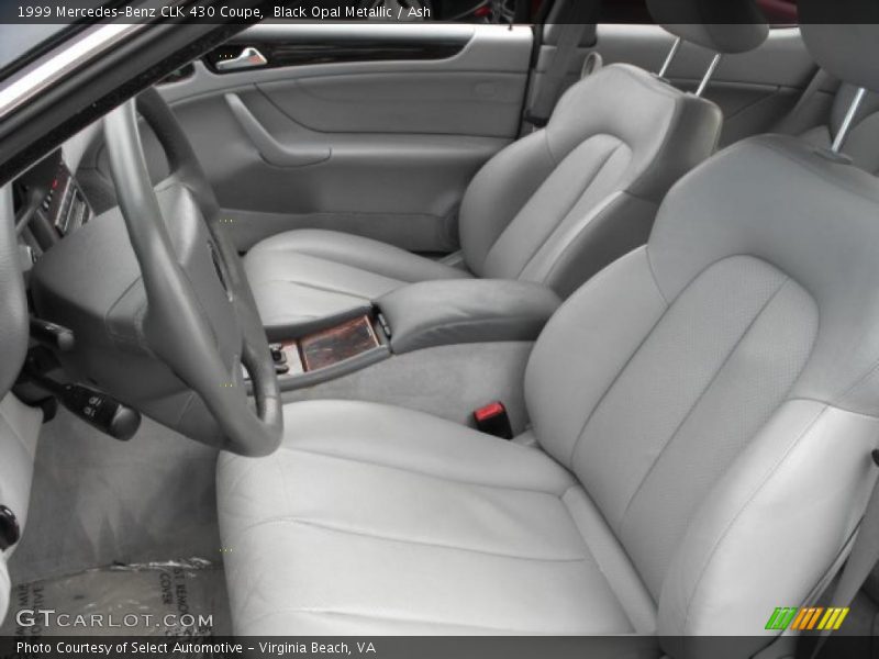 Black Opal Metallic / Ash 1999 Mercedes-Benz CLK 430 Coupe