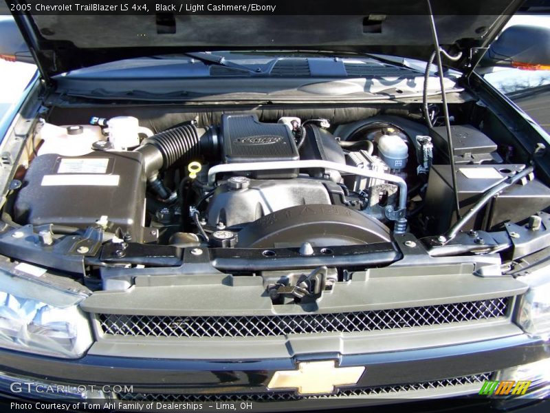 Black / Light Cashmere/Ebony 2005 Chevrolet TrailBlazer LS 4x4