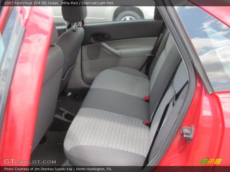 Infra-Red / Charcoal/Light Flint 2007 Ford Focus ZX4 SES Sedan