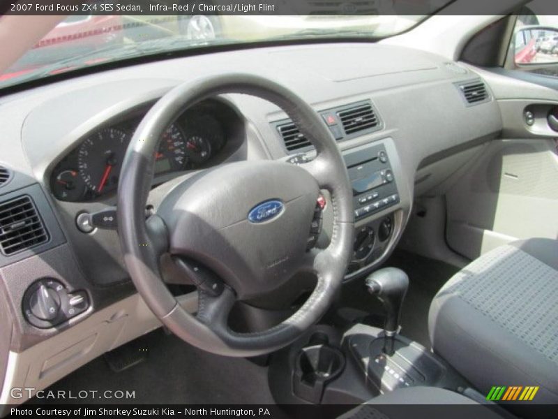 Infra-Red / Charcoal/Light Flint 2007 Ford Focus ZX4 SES Sedan
