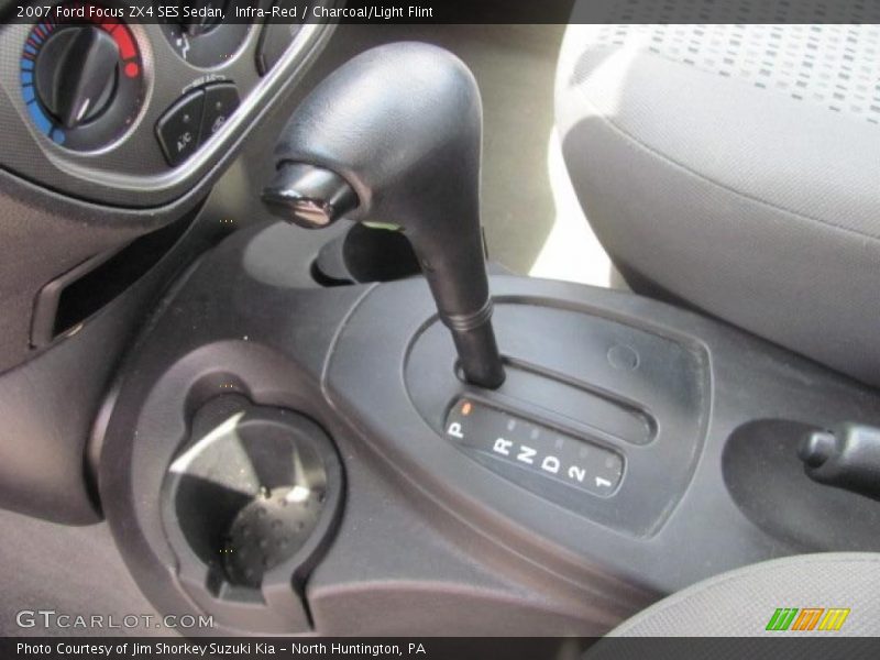Infra-Red / Charcoal/Light Flint 2007 Ford Focus ZX4 SES Sedan