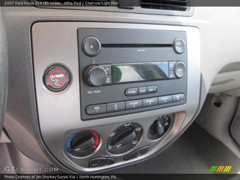 Infra-Red / Charcoal/Light Flint 2007 Ford Focus ZX4 SES Sedan