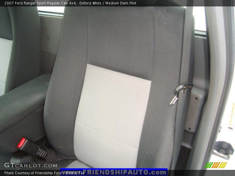 Oxford White / Medium Dark Flint 2007 Ford Ranger Sport Regular Cab 4x4