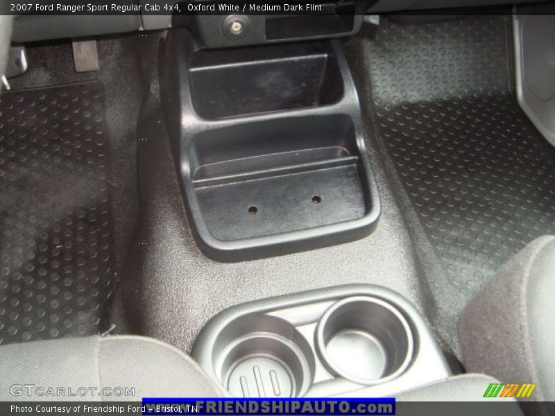 Oxford White / Medium Dark Flint 2007 Ford Ranger Sport Regular Cab 4x4