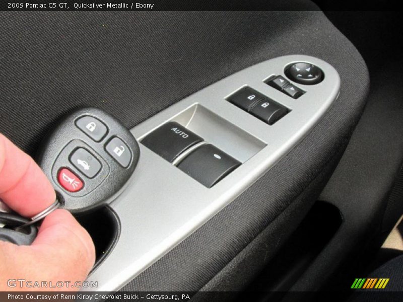 Quicksilver Metallic / Ebony 2009 Pontiac G5 GT