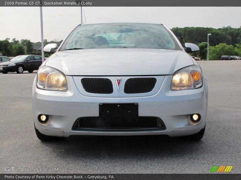 Quicksilver Metallic / Ebony 2009 Pontiac G5 GT