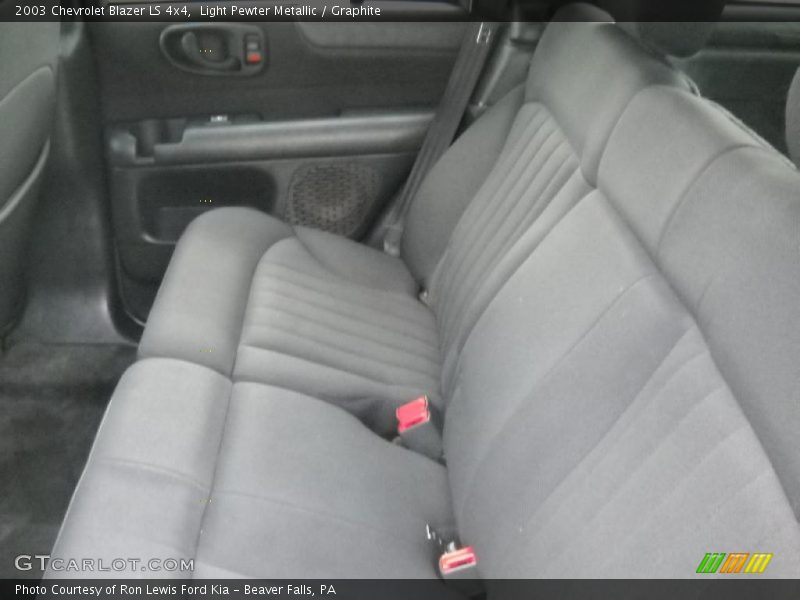 Light Pewter Metallic / Graphite 2003 Chevrolet Blazer LS 4x4