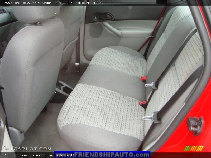 Infra-Red / Charcoal/Light Flint 2007 Ford Focus ZX4 SE Sedan