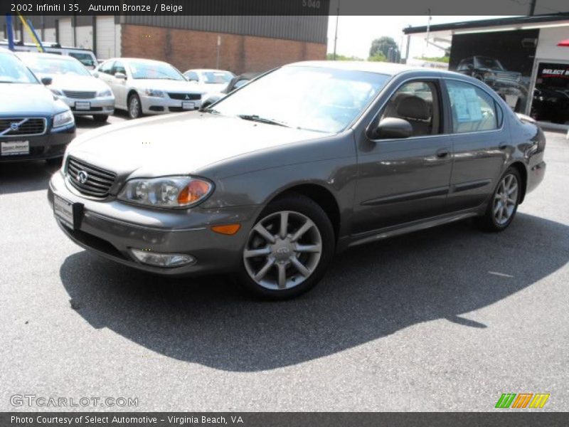Autumn Bronze / Beige 2002 Infiniti I 35