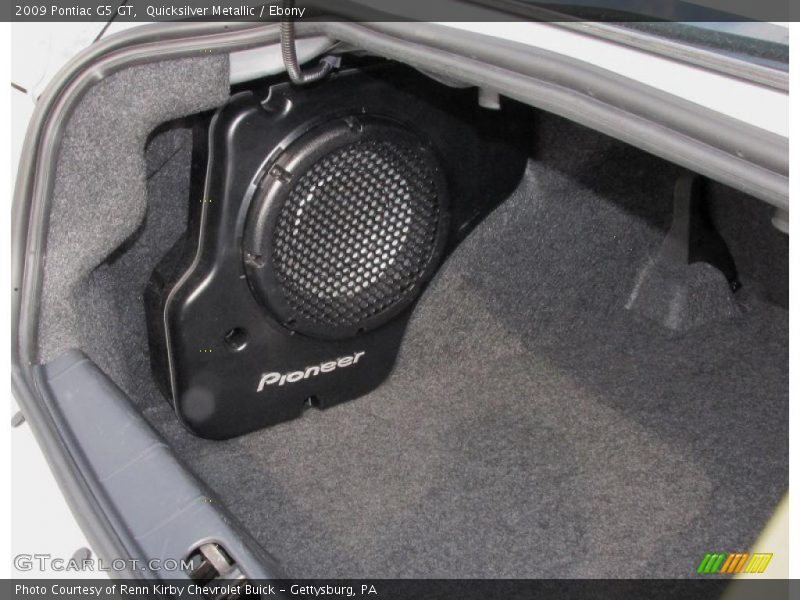 Quicksilver Metallic / Ebony 2009 Pontiac G5 GT