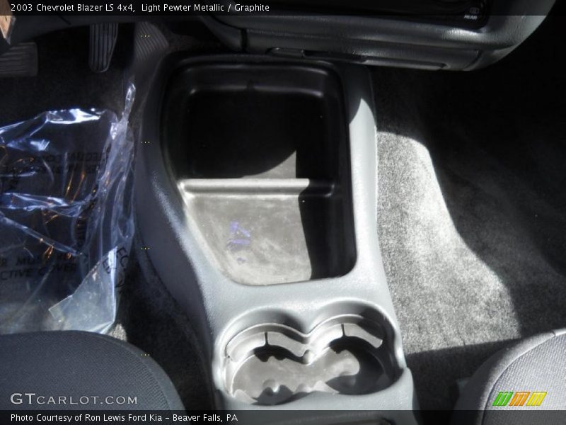 Light Pewter Metallic / Graphite 2003 Chevrolet Blazer LS 4x4
