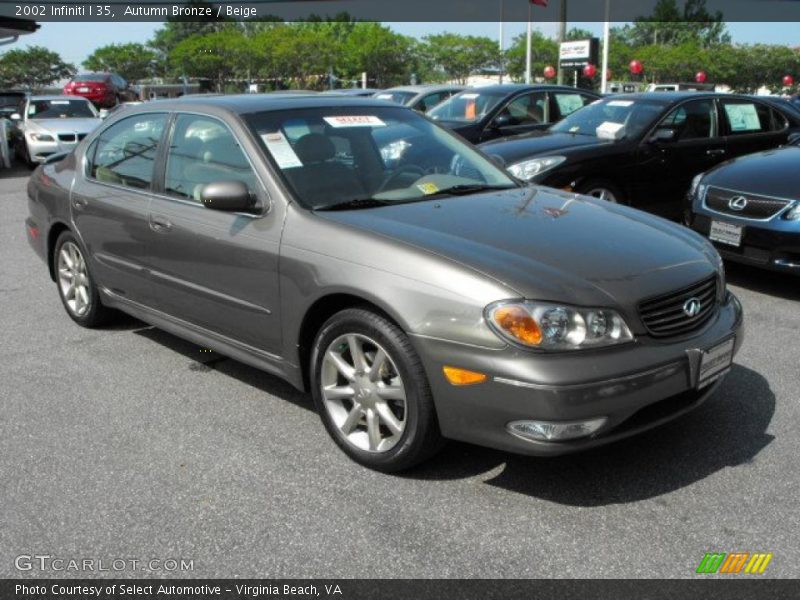 Autumn Bronze / Beige 2002 Infiniti I 35