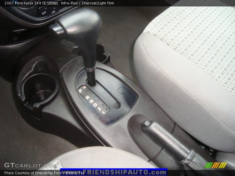 Infra-Red / Charcoal/Light Flint 2007 Ford Focus ZX4 SE Sedan
