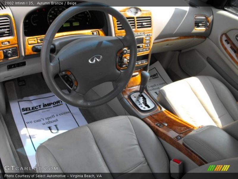 Autumn Bronze / Beige 2002 Infiniti I 35