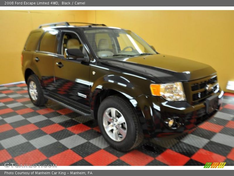 Black / Camel 2008 Ford Escape Limited 4WD