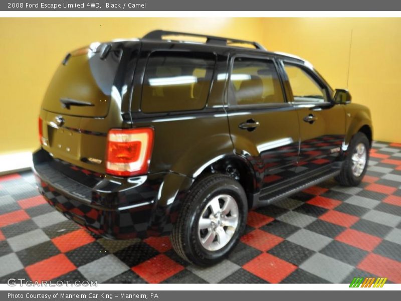 Black / Camel 2008 Ford Escape Limited 4WD