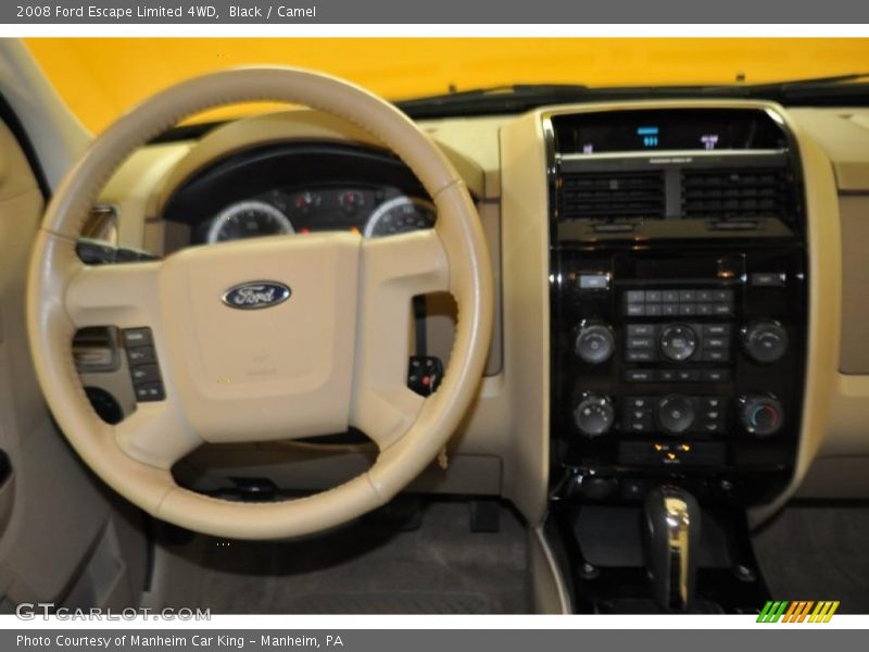 Black / Camel 2008 Ford Escape Limited 4WD