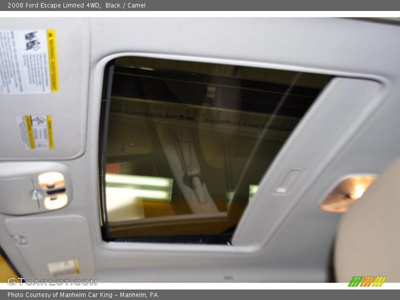 Black / Camel 2008 Ford Escape Limited 4WD