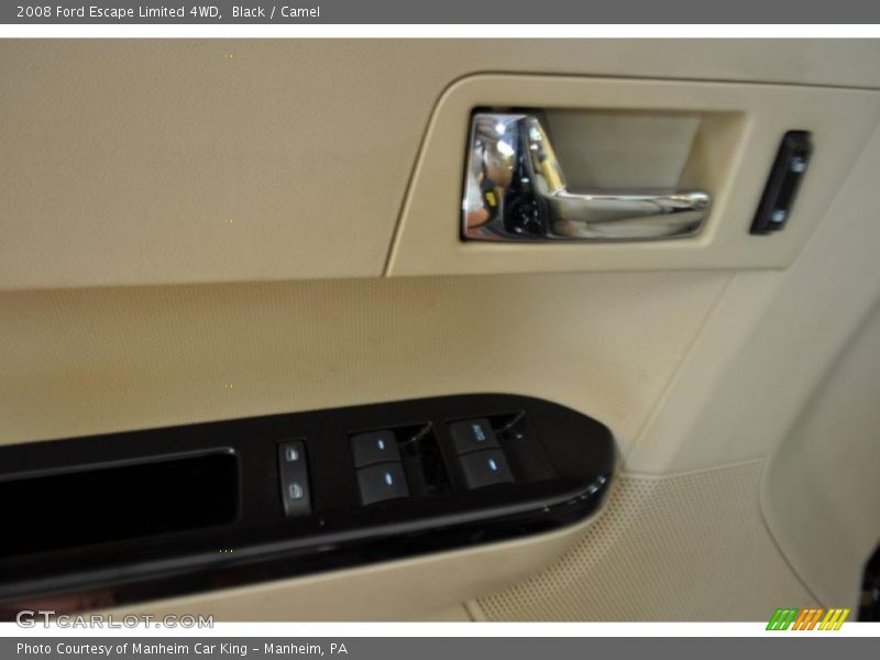 Black / Camel 2008 Ford Escape Limited 4WD