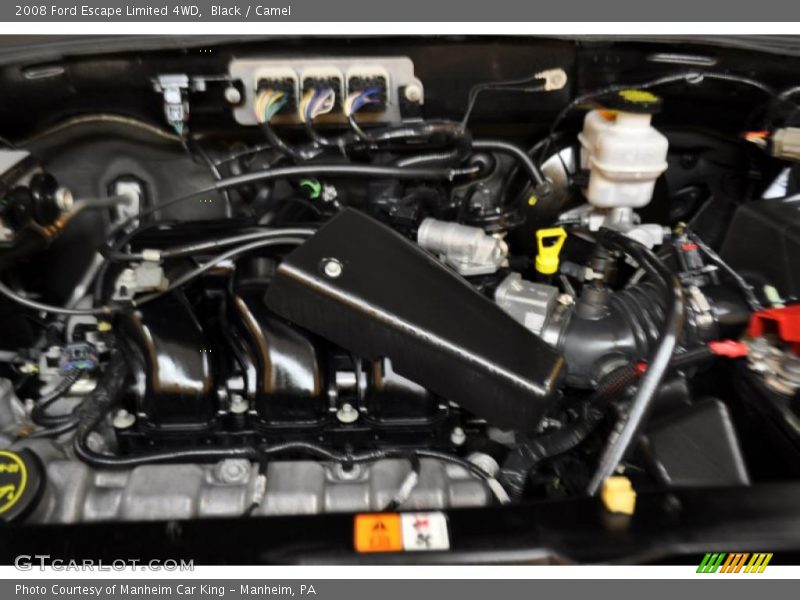 Black / Camel 2008 Ford Escape Limited 4WD