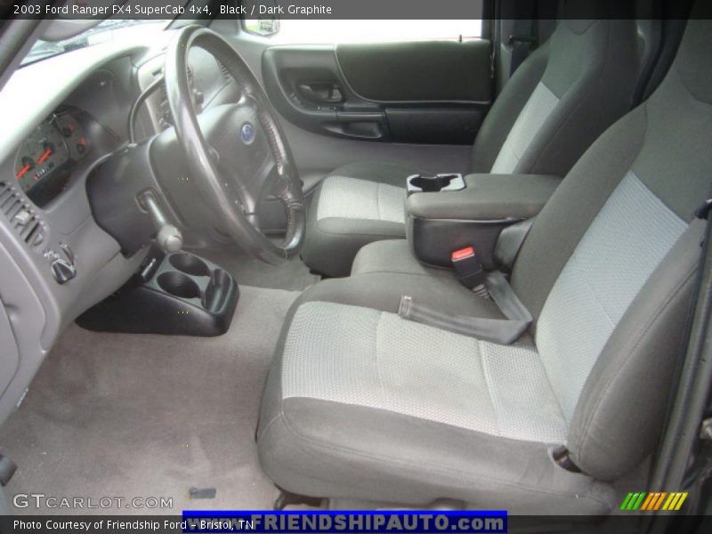 Black / Dark Graphite 2003 Ford Ranger FX4 SuperCab 4x4