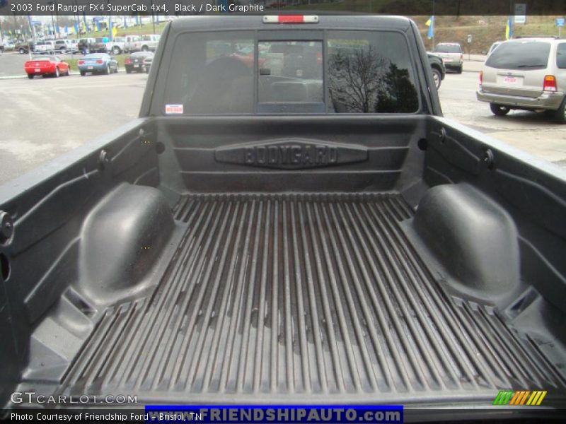 Black / Dark Graphite 2003 Ford Ranger FX4 SuperCab 4x4