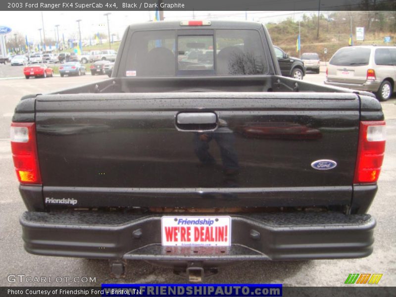 Black / Dark Graphite 2003 Ford Ranger FX4 SuperCab 4x4