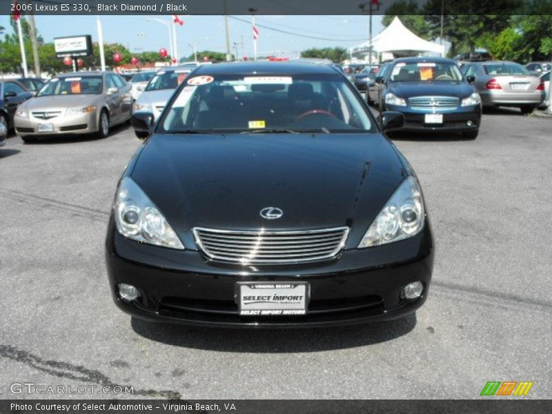 Black Diamond / Black 2006 Lexus ES 330