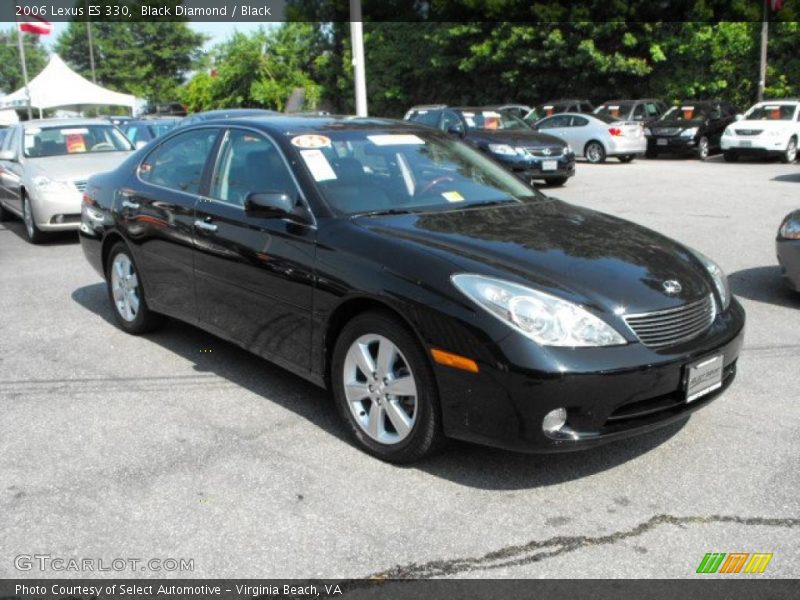 Black Diamond / Black 2006 Lexus ES 330