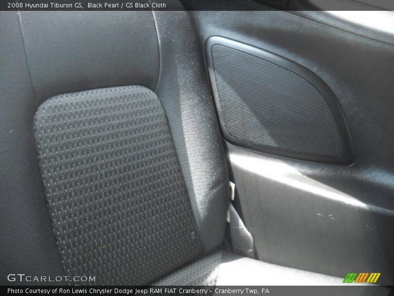 Black Pearl / GS Black Cloth 2008 Hyundai Tiburon GS