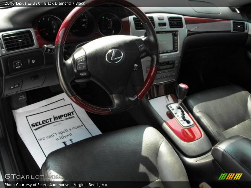 Black Diamond / Black 2006 Lexus ES 330