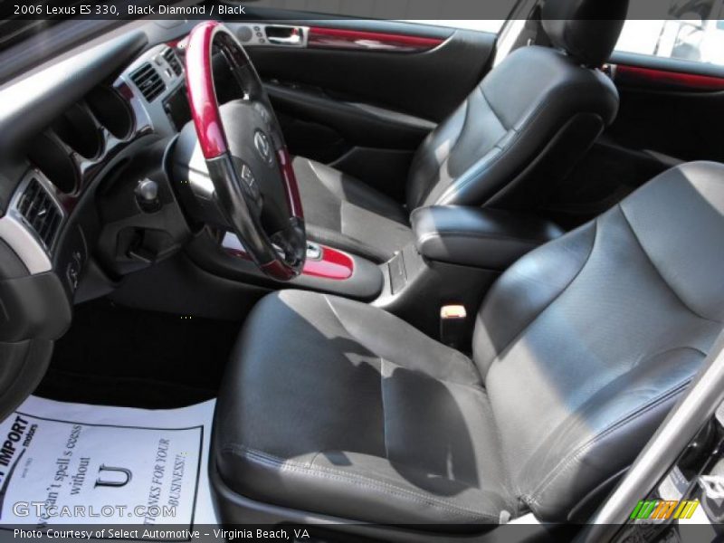 Black Diamond / Black 2006 Lexus ES 330