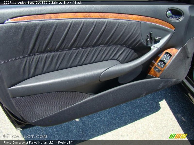 Black / Black 2007 Mercedes-Benz CLK 350 Cabriolet