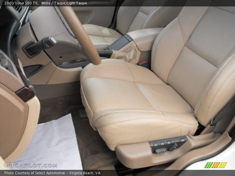 White / Taupe/Light Taupe 2000 Volvo S80 T6