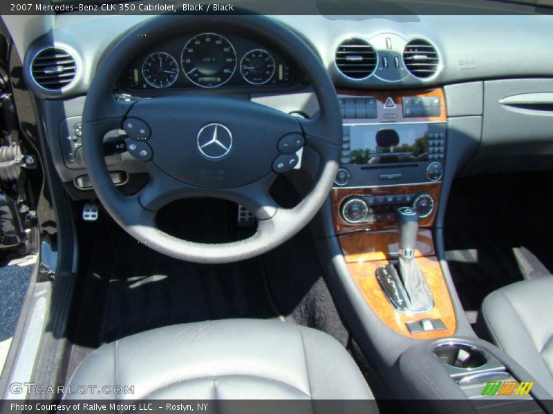 Black / Black 2007 Mercedes-Benz CLK 350 Cabriolet