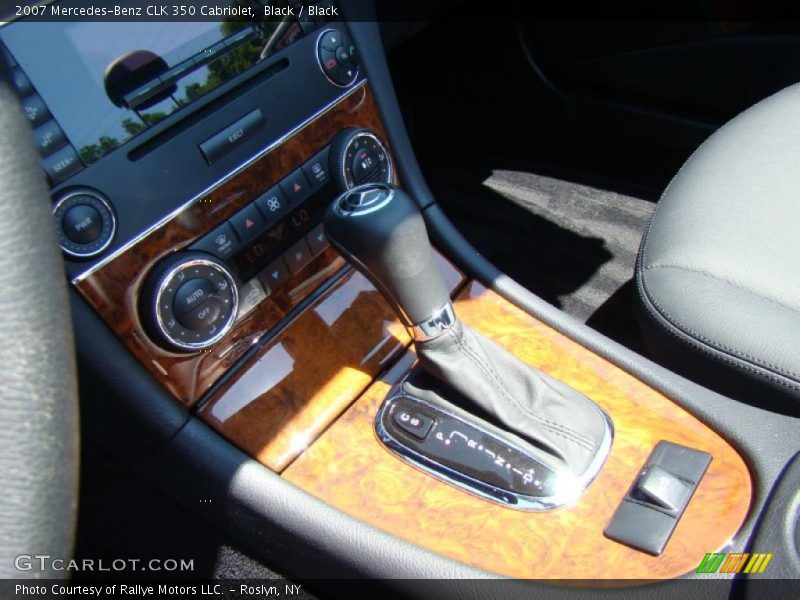 Black / Black 2007 Mercedes-Benz CLK 350 Cabriolet