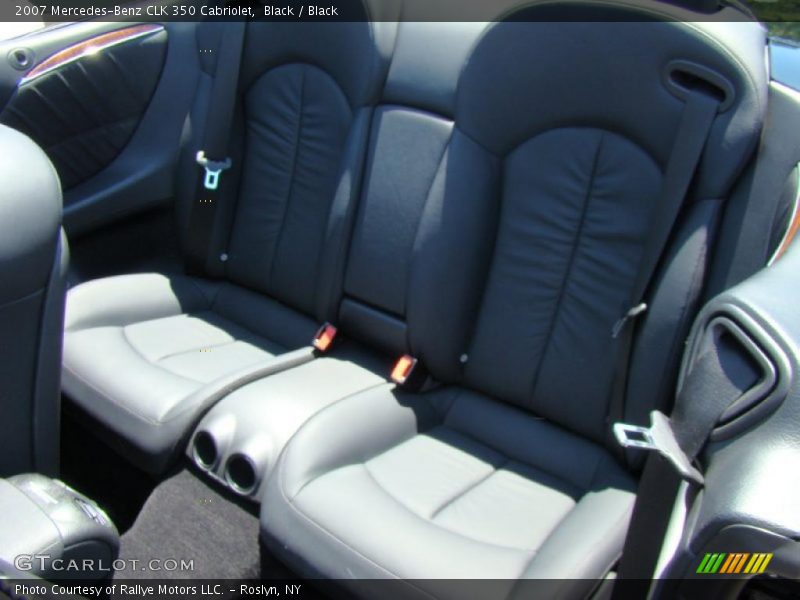 Black / Black 2007 Mercedes-Benz CLK 350 Cabriolet