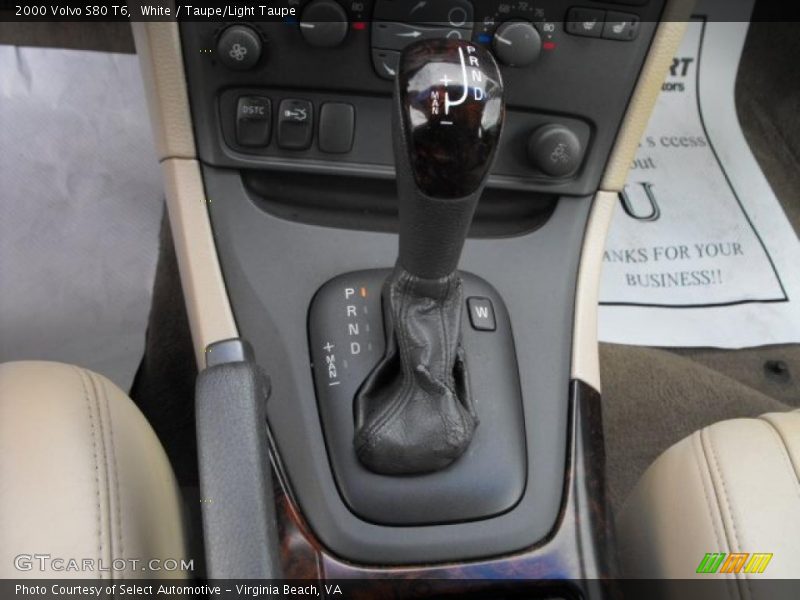 White / Taupe/Light Taupe 2000 Volvo S80 T6
