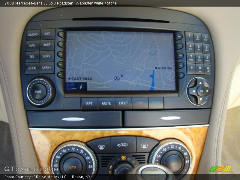 Alabaster White / Stone 2008 Mercedes-Benz SL 550 Roadster