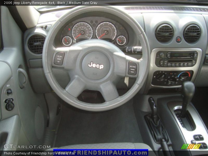 Black / Medium Slate Gray 2006 Jeep Liberty Renegade 4x4