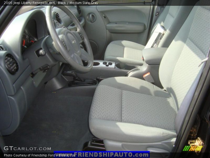 Black / Medium Slate Gray 2006 Jeep Liberty Renegade 4x4
